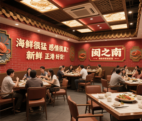 厦门中餐厅设计｜厦门中餐厅连锁店设计｜打造高端中式餐饮空间