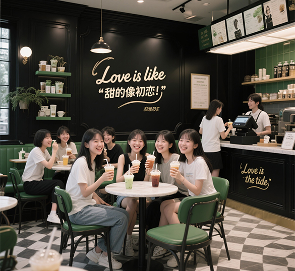 厦门奶茶店设计｜厦门茶饮连锁店设计｜打造网红级饮品空间