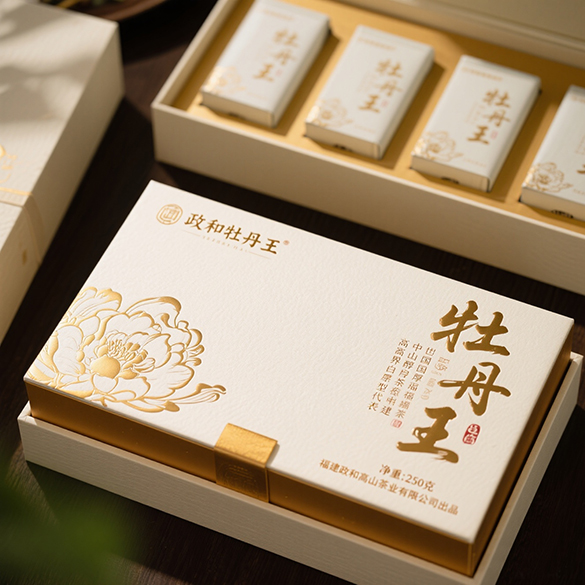 厦门白茶包装设计-白茶礼盒设计-福建白茶设计 福鼎白茶包装礼盒设计