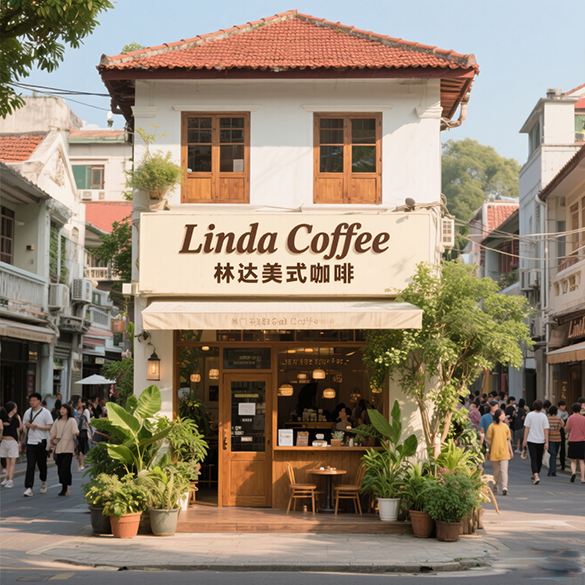 厦门咖啡厅设计-咖啡馆设计-厦门咖啡连锁店设计-厦门咖啡空间设计装修