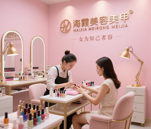 厦门美容店设计 厦门美容院设计 厦门美甲美睫店设计