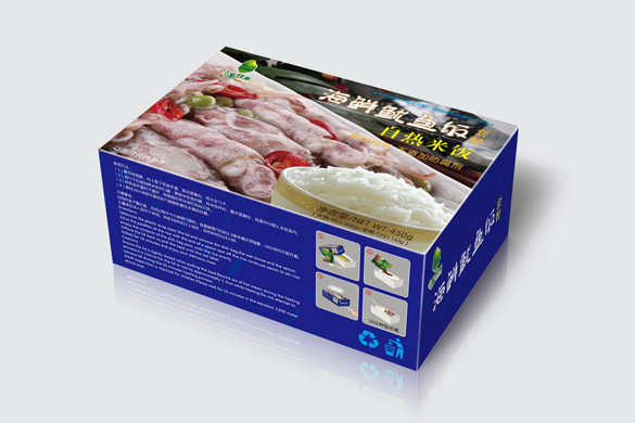 厦门自加热米饭包装设计