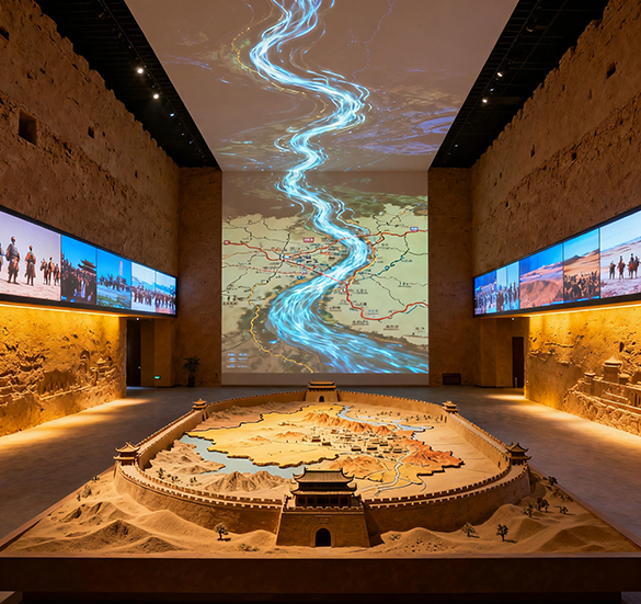 城市博物馆设计，城市纪念馆设计，城市文史馆设计，城市展览馆设计与施工