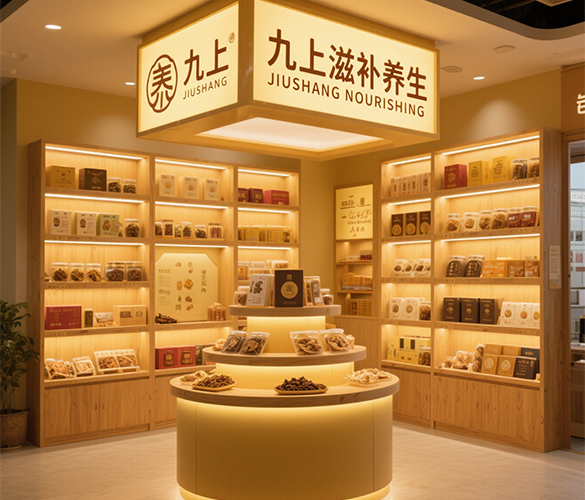 厦门滋补店设计-滋补养生馆设计-厦门滋补品专卖店设计 厦门养生滋补店设计