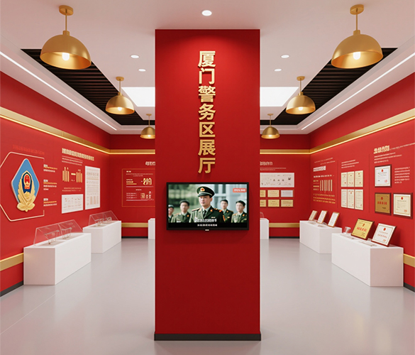 厦门党建墙设计 厦门党建文化墙设计 厦门企业党支部空间设计 厦门红色文化墙设计