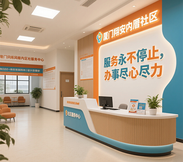 厦门社区服务中心设计_社区服务中心广告设计 厦门社区服务中心宣传设计制作 厦门社区服务中心策划设计制作