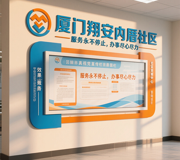 厦门社区服务中心设计_社区服务中心广告设计 厦门社区服务中心宣传设计制作 厦门社区服务中心策划设计制作